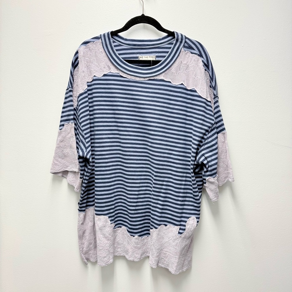 NWT Free People We the Free We The Free Sherbert Tunic, Blue / Purple | Size M - Picture 4 of 8